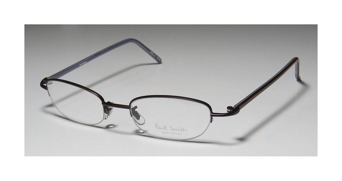 Paul Smith Unisex Half Rim Designer Eyeglasses