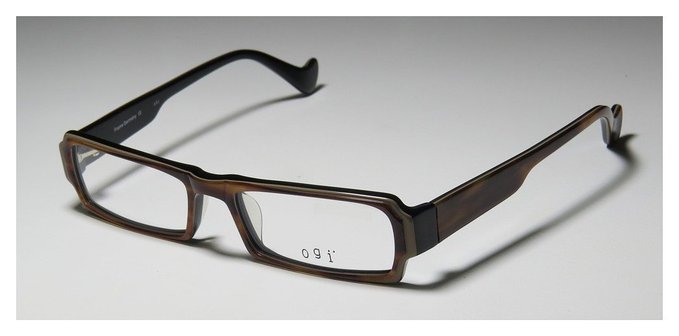 Ogi 9040 Black Havana Full Rim Eyeglasses