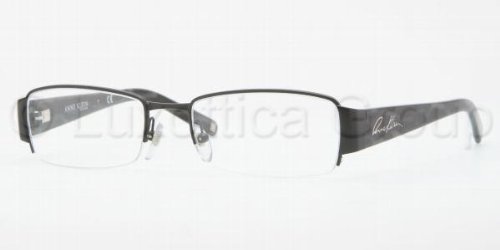 Satin Black Anne Klein Eyeglasses