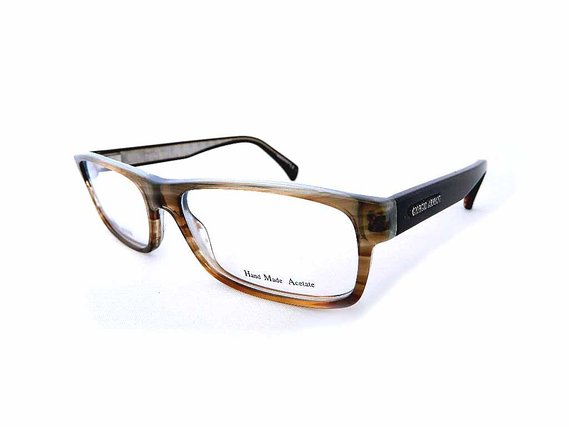 Giorgio Armani Prescription ready Eyeglass Frame in Brown Azure