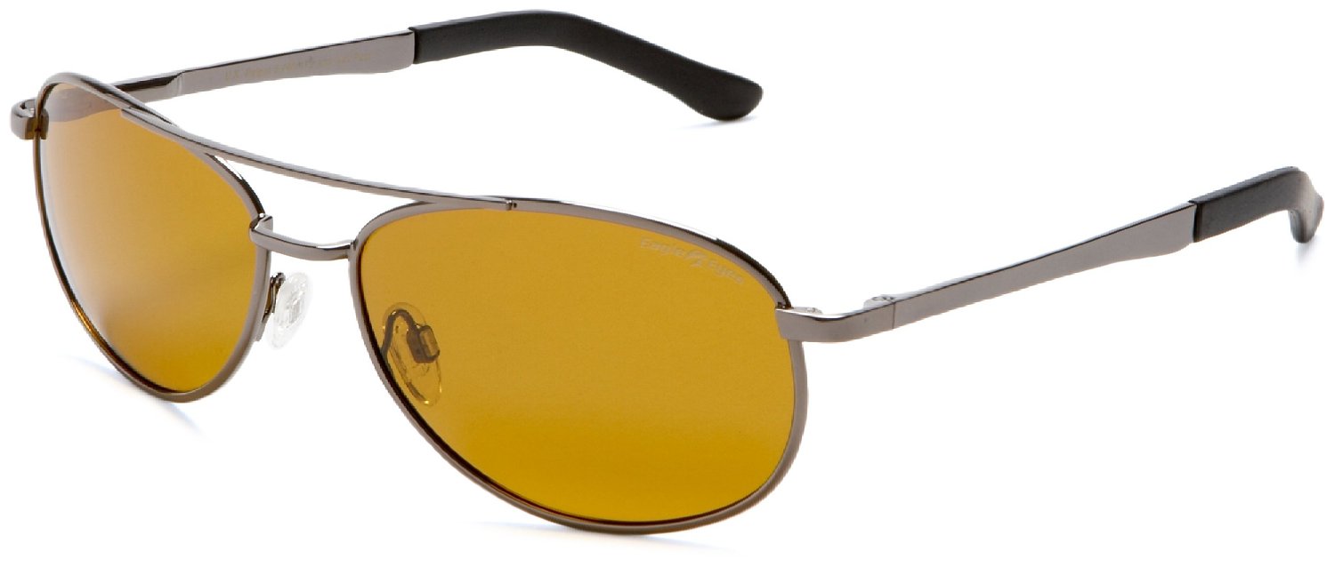 Eagle Eyes Gunmetal Sunglasses